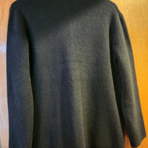** GET READY FOR FALL SALE!! J. Crew Wool Sweater Blazer Black size Small - Picture 2 of 5